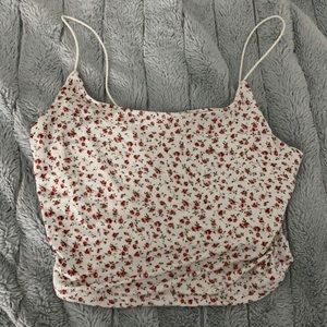 Cute Rose Spaghetti Strap